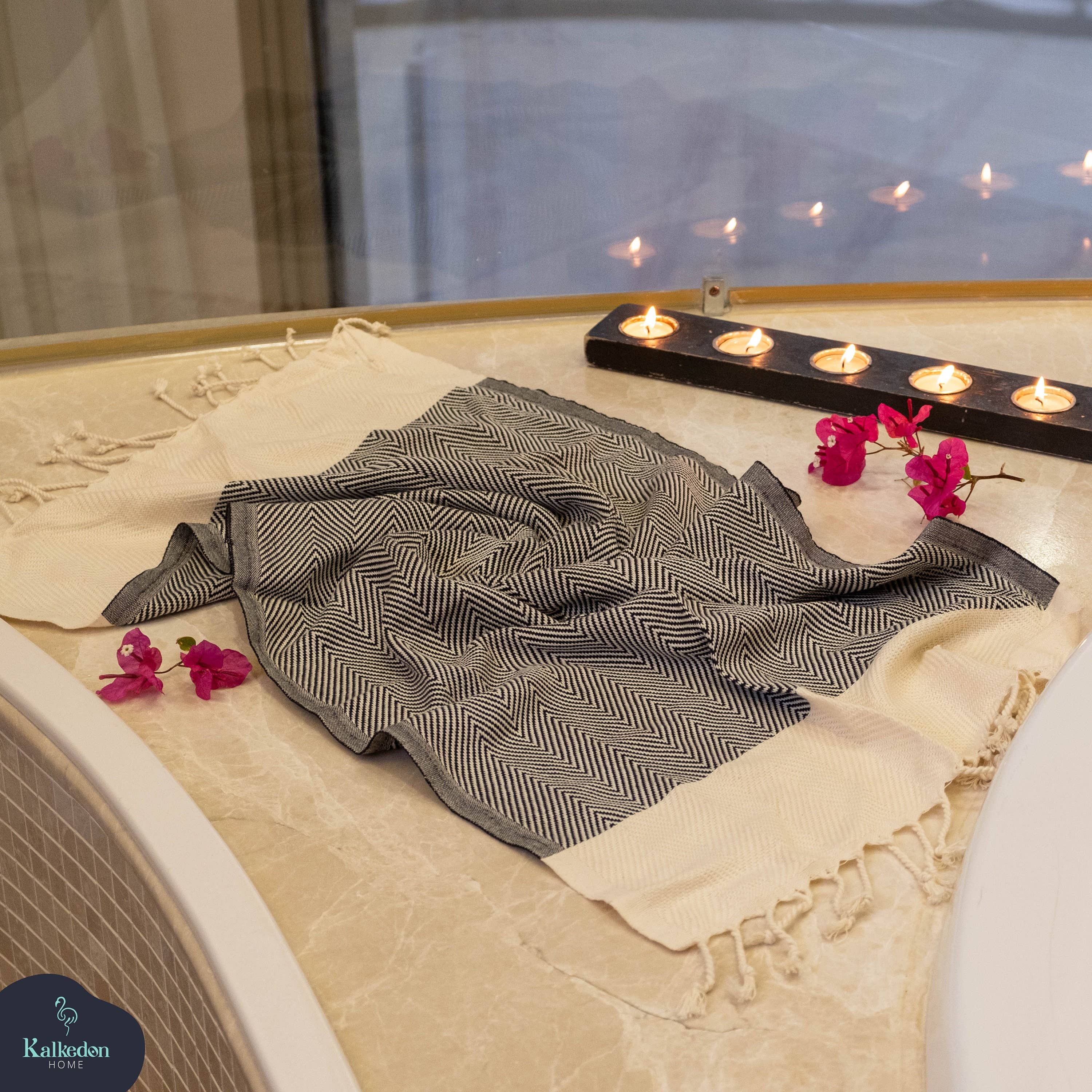 Kalkedon Towels - Wholesale Tea Towel - Set of 4 Tea Towels | Kitchen Towel | Hand Towel0