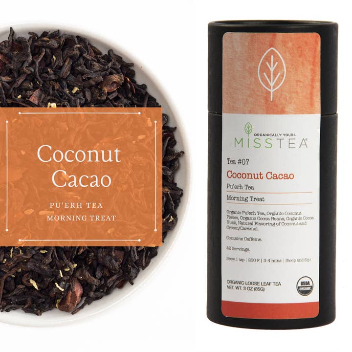 Organic COCONUT CACAO for wholesale by Miss Tea