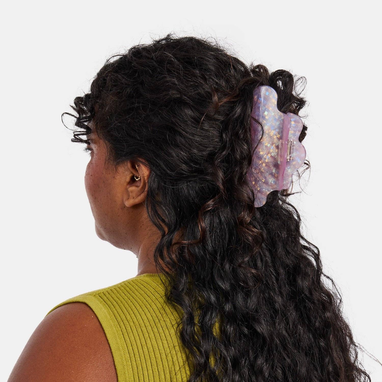 CHUNKS – wholesale Hair clip – Women’s – Nimbus Claw in Lilac Sparkle1