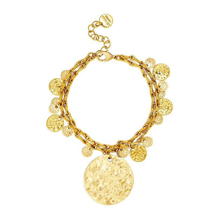 Spice Court Gold Bracelet for wholesale by Ashiana London