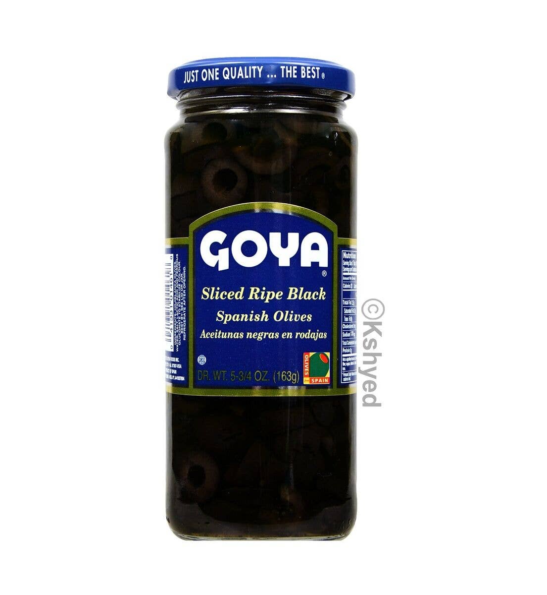 L&F Universal Goods - Wholesale Olives - GOYA Sliced Black Ripe Olives 24/5.75 oz.0