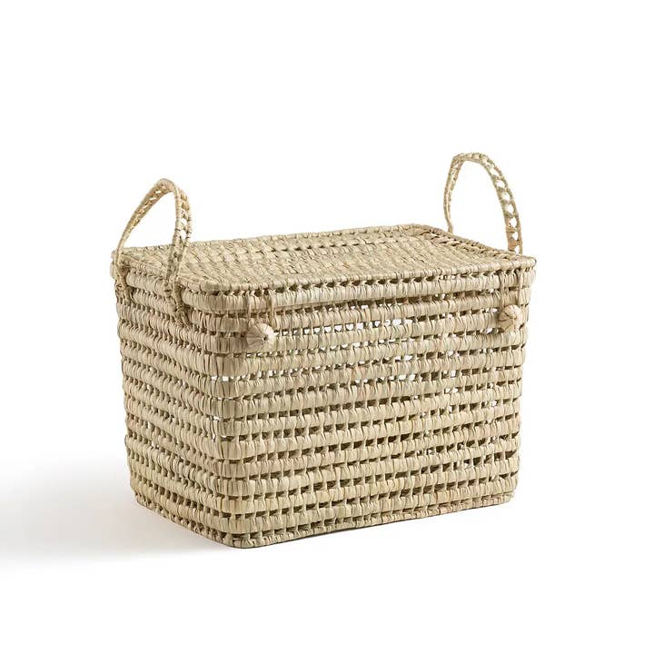 Bohome Living - Wholesale Basket - 45cm palm leaf storage case4