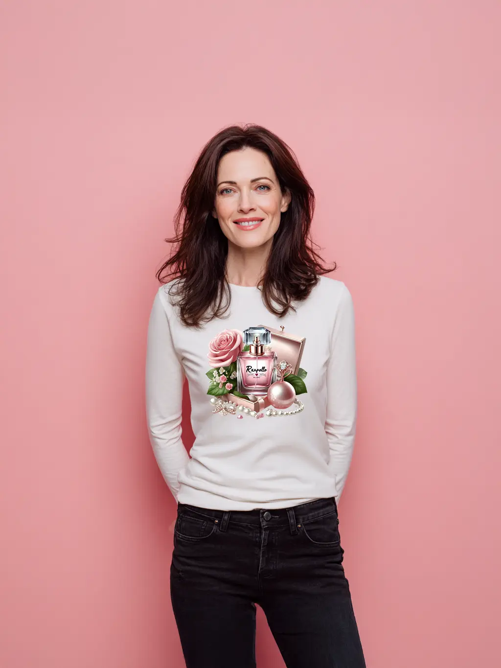 RANPOLLO MILANO - Wholesale Screen Printed T-Shirt - Women's - THE PINKPERFUME1