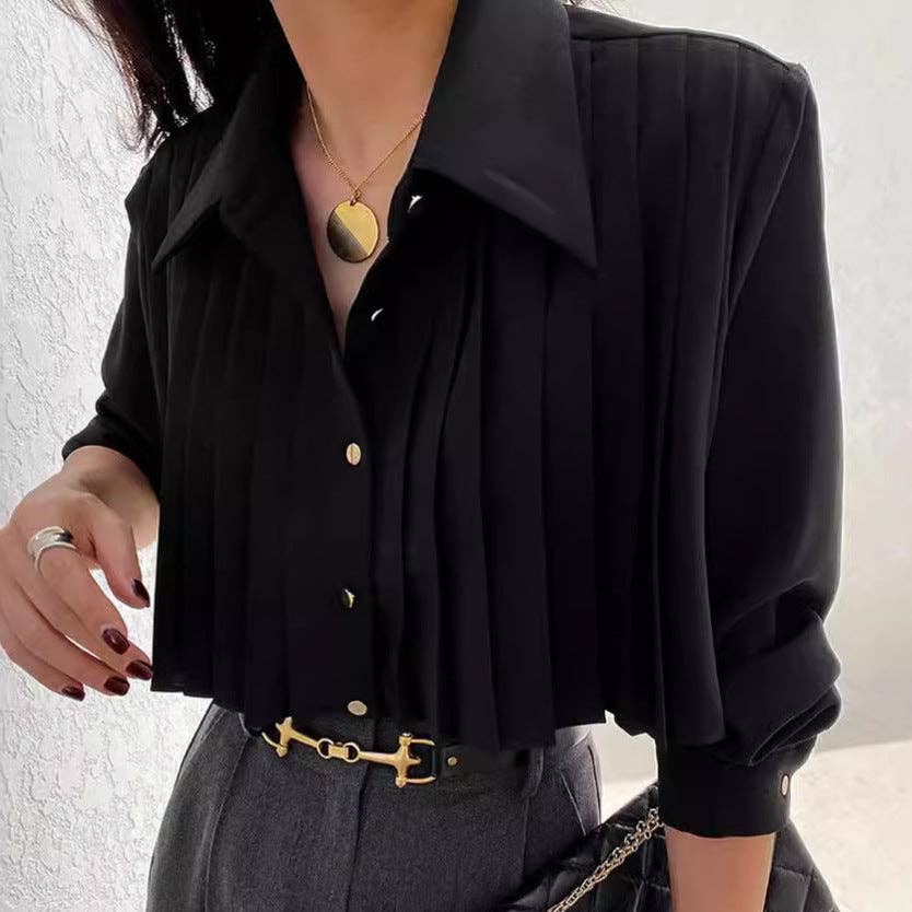 Marayn – wholesale Buttoned-down shirt – Women's – 2025 NEW Chic White Shirt French Design Elevated Style21