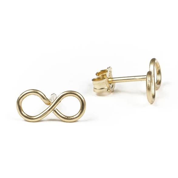 Ofina Jewelry - Wholesale Stud/Post Earrings - Infinity Wirewrap Stud Earrings0