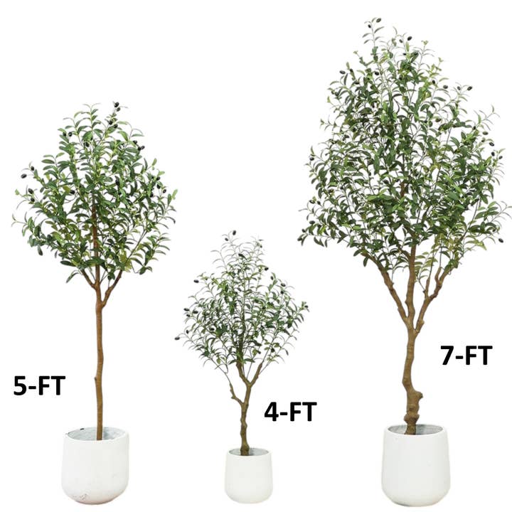 Angel Isabella - Wholesale Artificial Plant - Extra-Dense Foliage-Artificial Quality Realistic Olive Tree