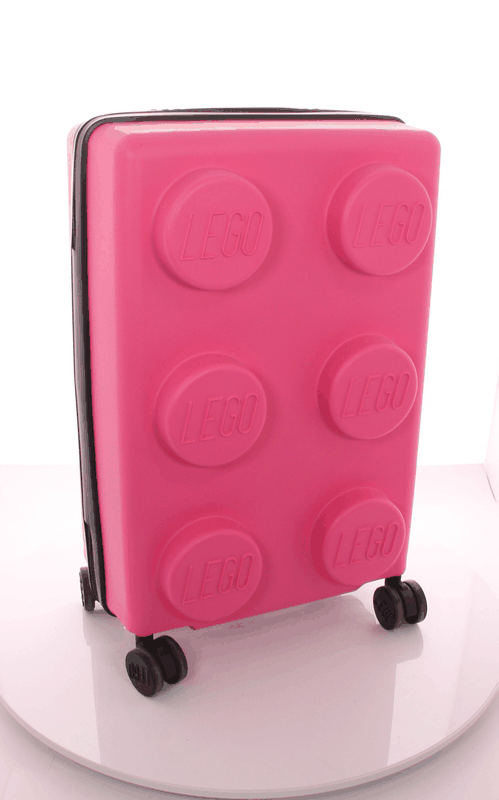 FUL Luggage (Concept One) - Wholesale Luggage - LEGO® Signature Brick Hot Pink Expandable 22" Carry-on Luggage7
