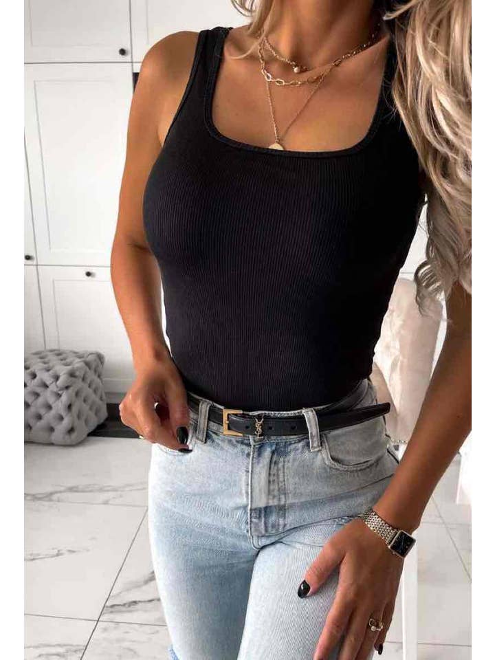 ESTEE BROWN - Wholesale Tank Top - Women's - Women's plain tank top - 9649