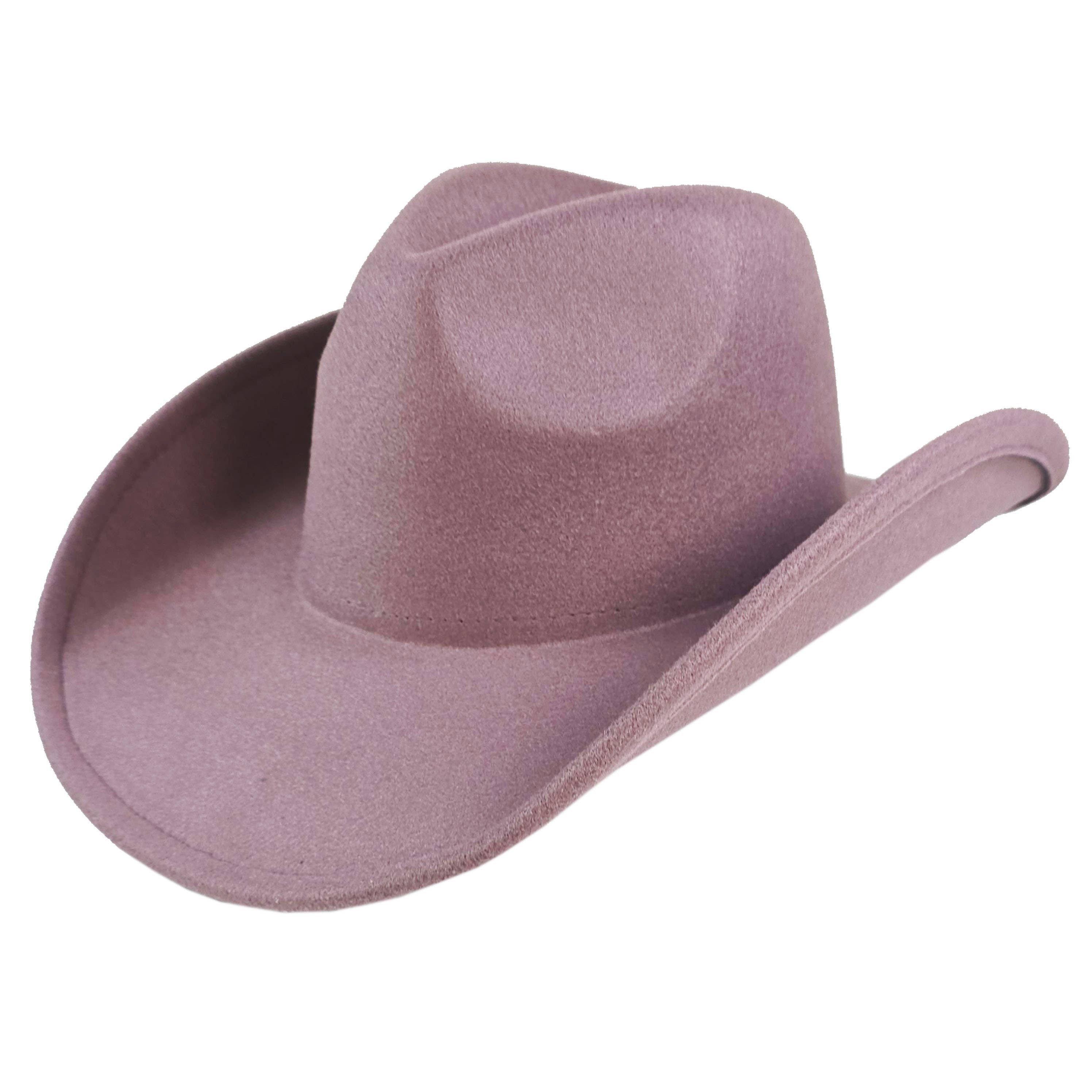AdornWise - Wholesale Cowboy Hat - Unisex - Vegan Felt Classic Cowboy Hat – Adjustable & Durable14