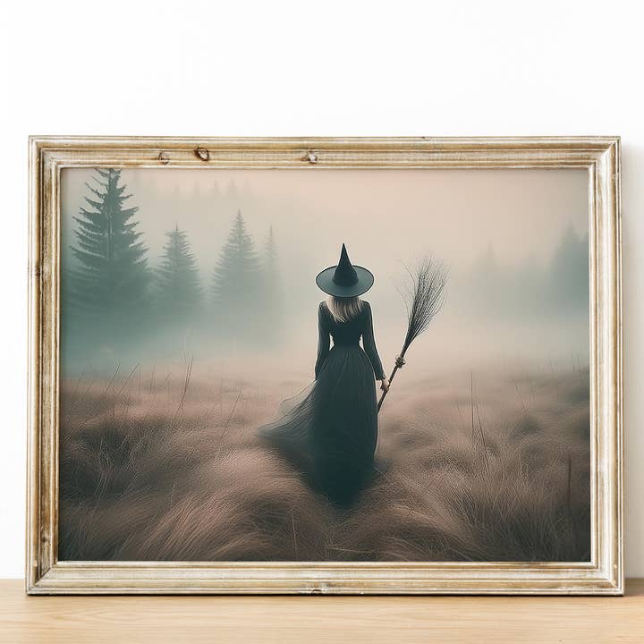 Impression d'art de sorcière pour la vente par Pink Lemon Decor