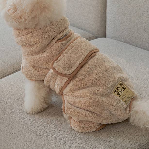 Pets So Good - Wholesale Pet Towel - Dog - Quick Dry Service Bathrobe