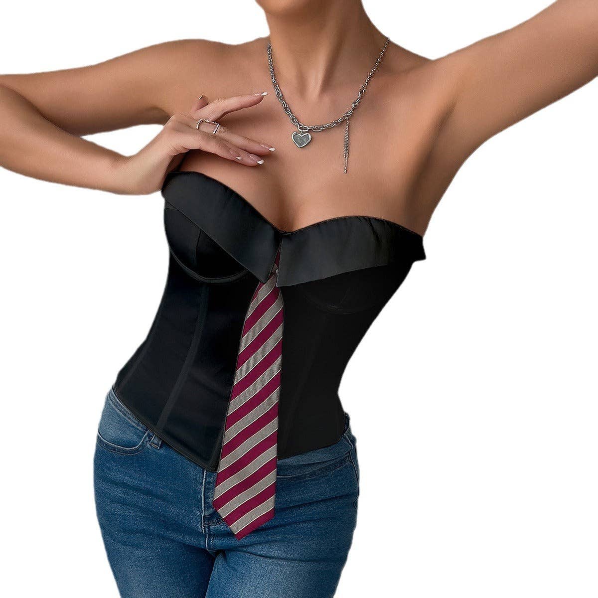 Marayn - Wholesale Blouse - Women's - Spicy Business Top Chic Edgy  Ready to Sell24