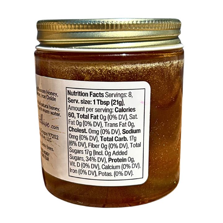 The Enchanted Hive - Wholesale Honey - Sparkle & Honey PNW Blackberry Blossom 5.5oz