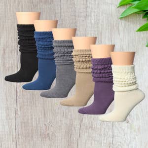 Sockprints Big and Tall Flat Knit Cotton Socks for Men 3 Pk