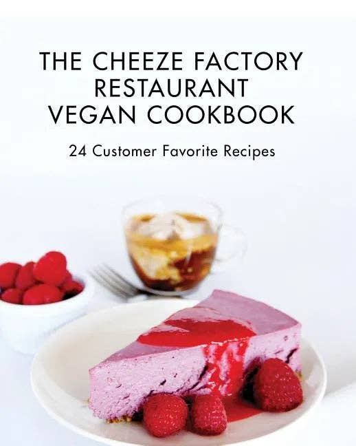 Books by splitShops - Wholesale Cookbooks & Food - The Cheeze Factory Restaurant Vegan Cookbook: 24 Customer Favorite Recipes - Paperback0