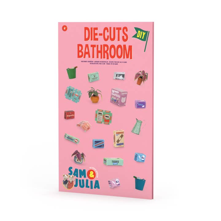 Kids DIY - Uitgestanste vormen badkamer - Het Muizenhuis voor wholesale door Het Muizenhuis