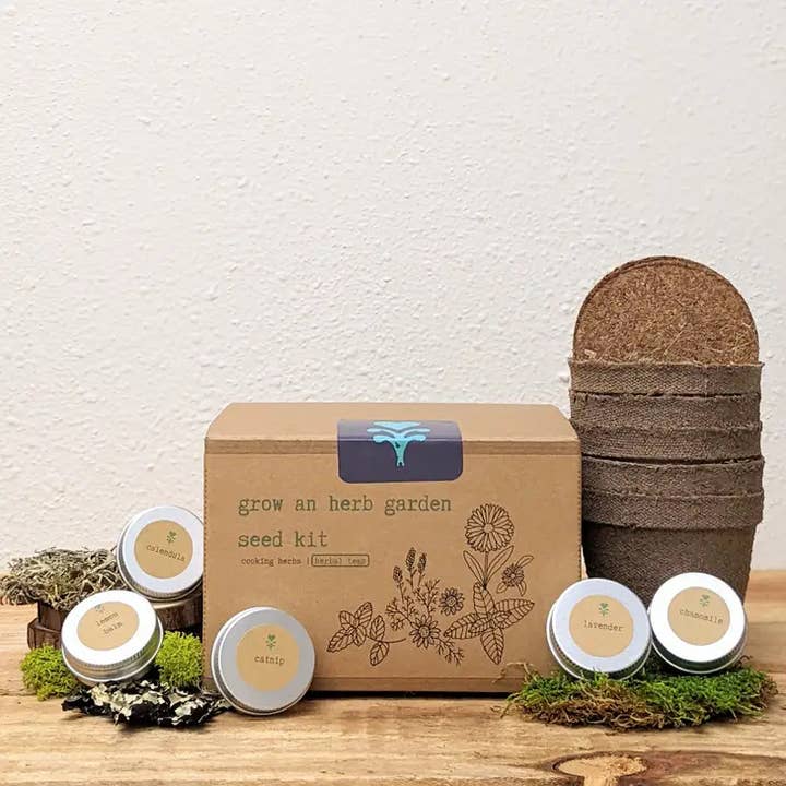 UpRoot Design Studio - Wholesale Food Gift Basket - "Festive Garden" Gift Box (Winter Dreaming)2