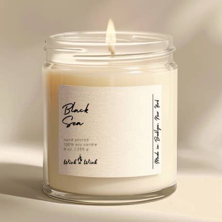 WickNWink - Wholesale Jar/Filled Candle - Black Sea 2
