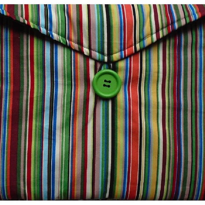 Striped Print Tablet Bag for wholesale by The Hare And The Moon