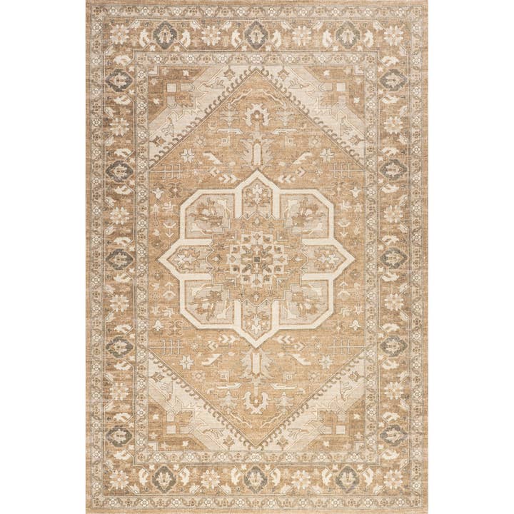 Evermore Medallion Wool and Cotton Area Rug for wholesale by nuLOOM