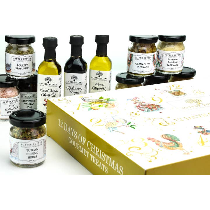 Sutter Buttes - Wholesale Advent Calendar - 12 Days of Christmas Gourmet Advent Calendar – Gift Set2