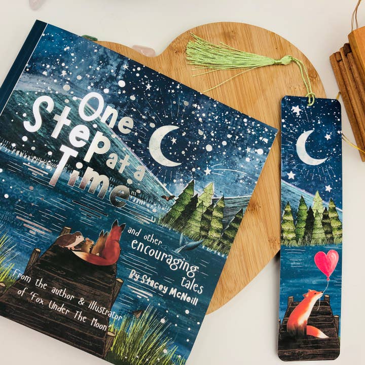 'One Step At A Time' Paperback Version for wholesale by Fox Under The Moon
