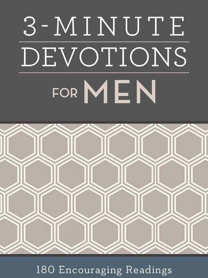 3-Minute Devotions For Men for wholesale by Barbour Publishing, Inc.