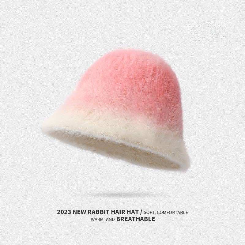 Funkyrel® Atzbranding Limited – wholesale Bucket hat – Women's – Haila - Gradient Color Warm Bucket Hat5