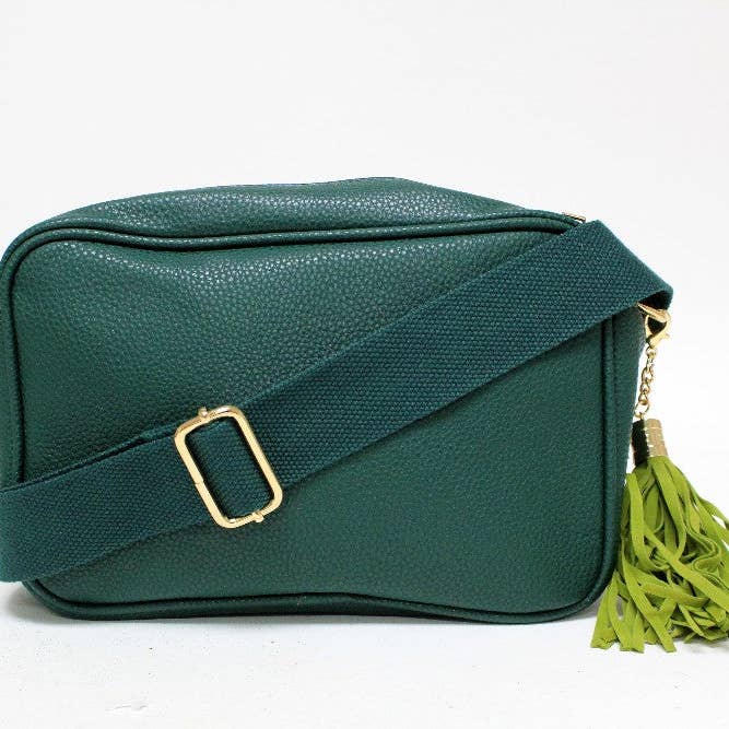 MiMi Wholesale - Wholesale Crossbody Bag - Women's - TG10204 Solid Color Tassel Camera Crossbody Bag17