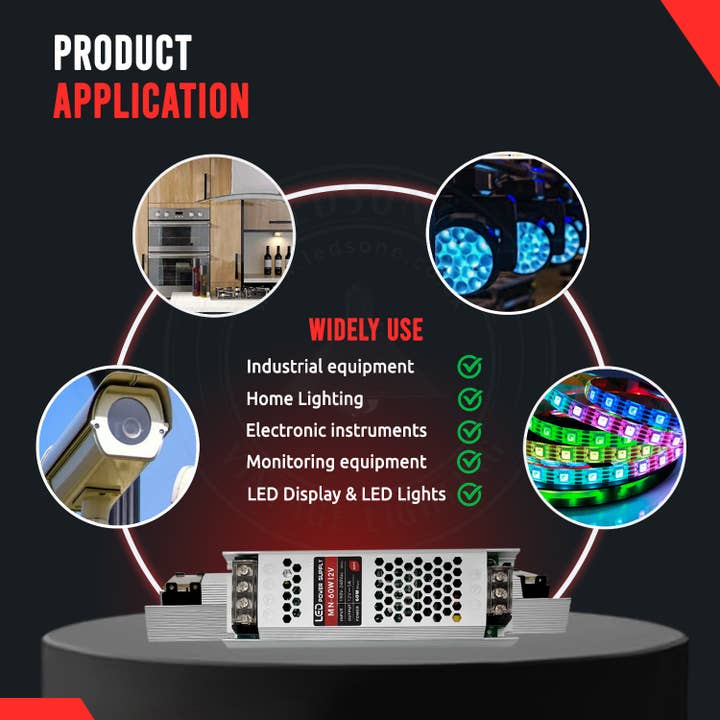 Ledsone – wholesale Power adapter – LED Driver 12V 150W Power Supply 190/240V AC to DC 12V 12.5 A Ultra Slim IP20~23566