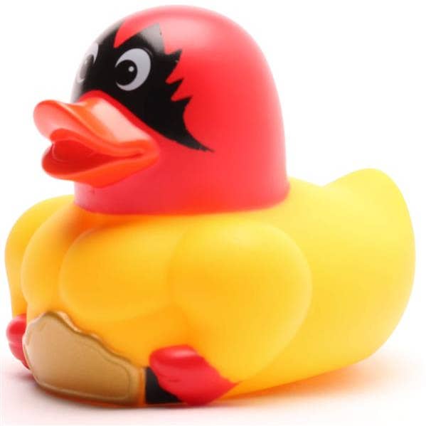 Rubber Duck Wrestler - rubber duck for wholesale by Duckshop