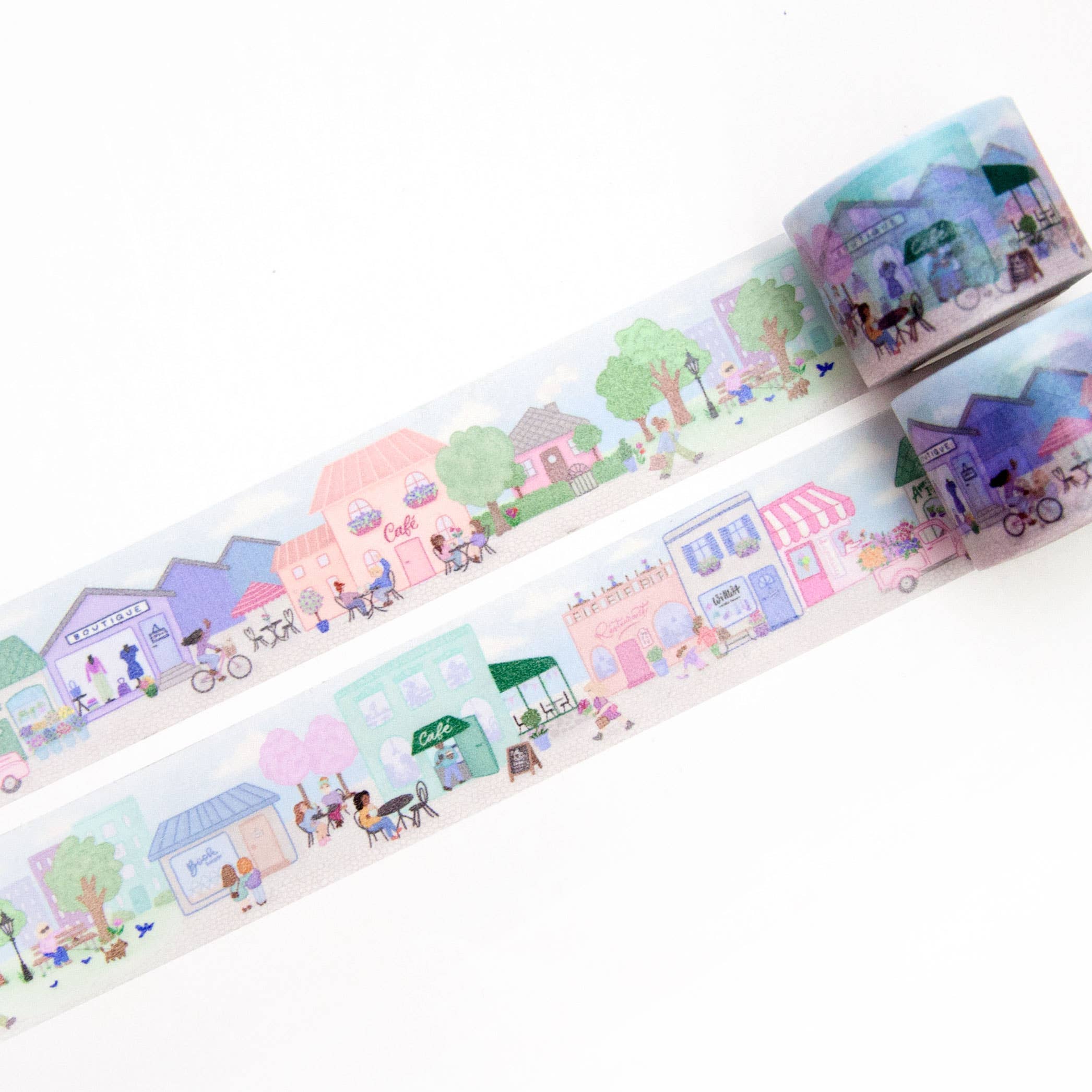 Willwa - Wholesale Washi Tape - City of Cafes Washi Tape0