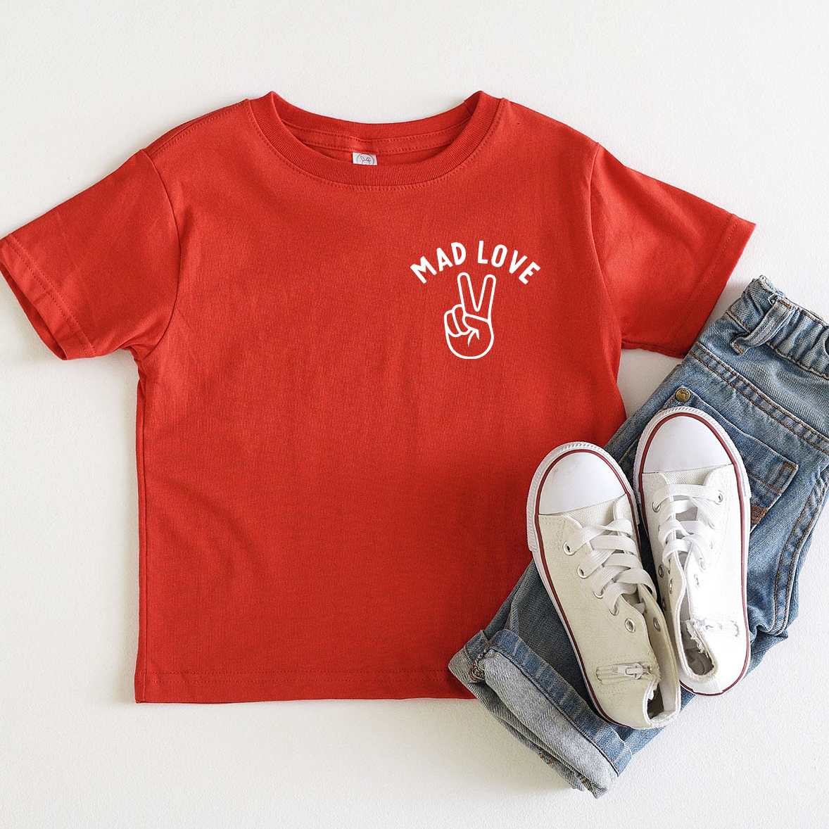 designtwentyfive - Wholesale Screen Printed T-Shirt - Kids - Mad Love for my Mama Bodysuit or Tee4