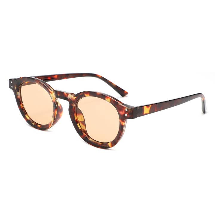 Cramilo Eyewear - Wholesale Sunglasses - Women's - Classic Round Keyhole Tinted Lens Circle Fashion Sunglasses9