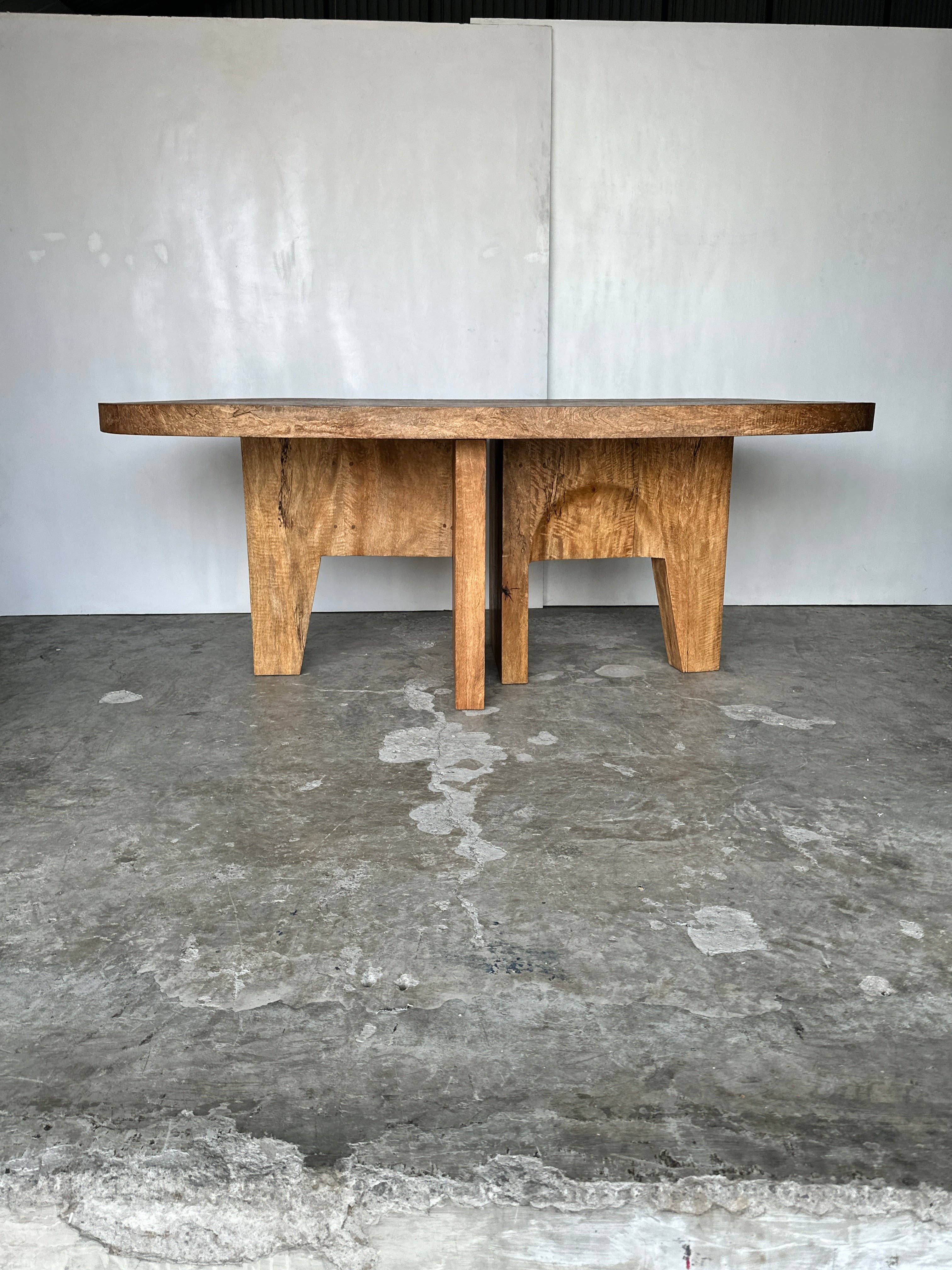 Office Objets - Wholesale Coffee Table - Massive mango wood table 2m10x1m65