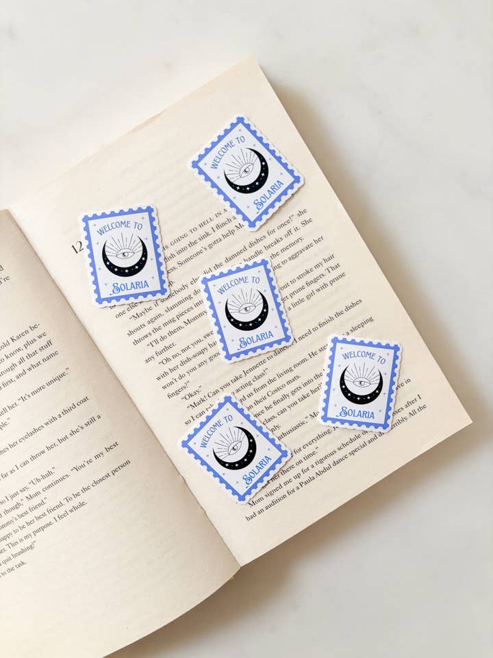 Zodiac Solaria Stamp Sticker for wholesale by Fleurs on Sunday