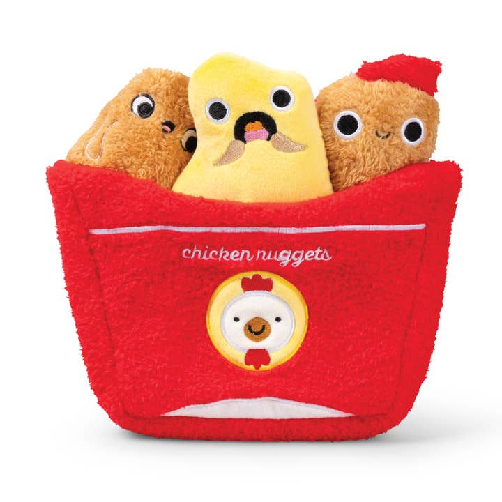 Munchies: Pluche Kipnuggets Knuffel voor wholesale door Pango Productions