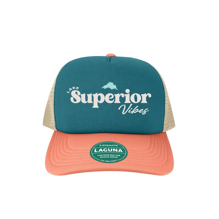 Lake Superior Vibes Trucker Hat for wholesale by Ales to Trails