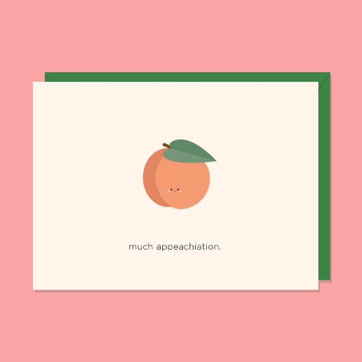 Much Appeachiation | Greeting Card for wholesale by Paper Hearts™