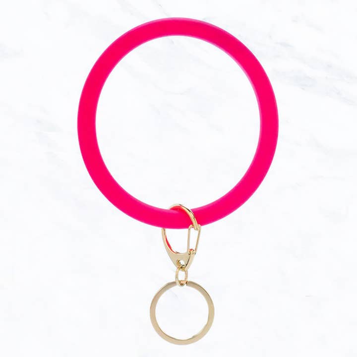 Suzie Q USA - Wholesale Keychain - Women's - Silicon Key Chains, Key Ring