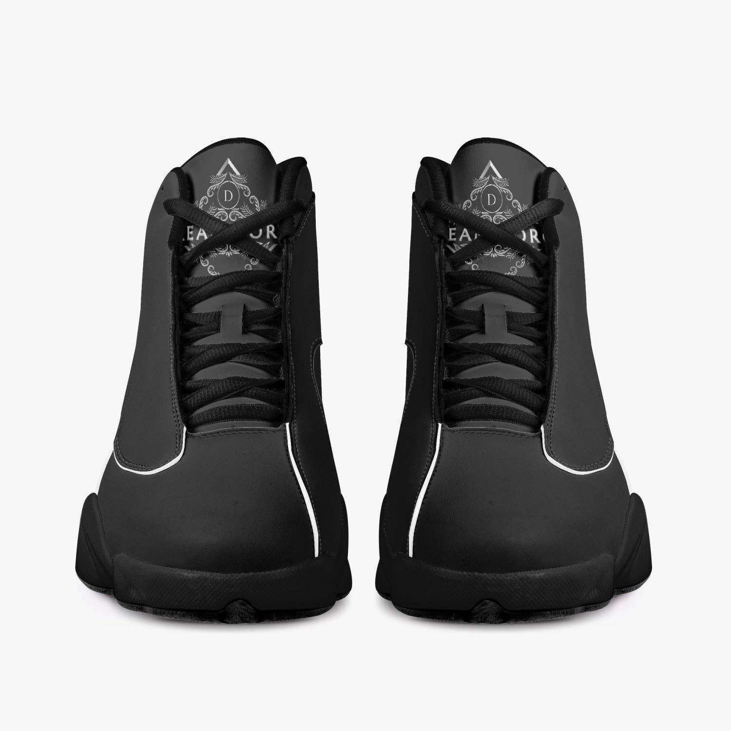 Dream Forge - Wholesale Sneakers - Uniseks - Dream Forge hooggesloten basketbalsneakers met zwarte leren zool6