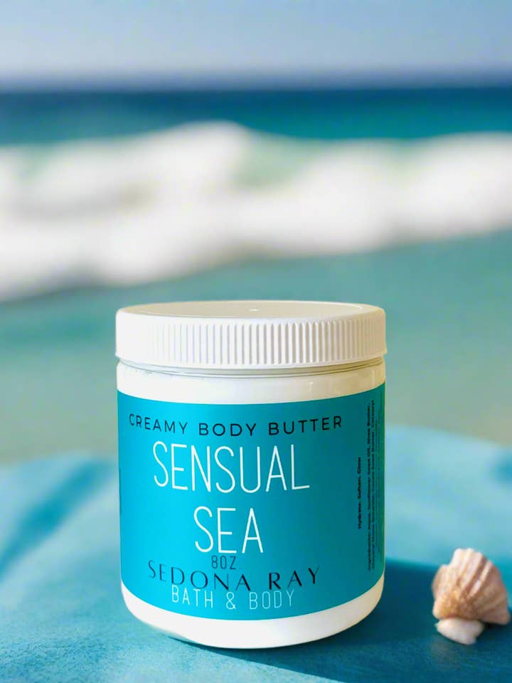 Sensual Sea Creamy Body Butter for wholesale by Sedona Ray Holistic Beauty
