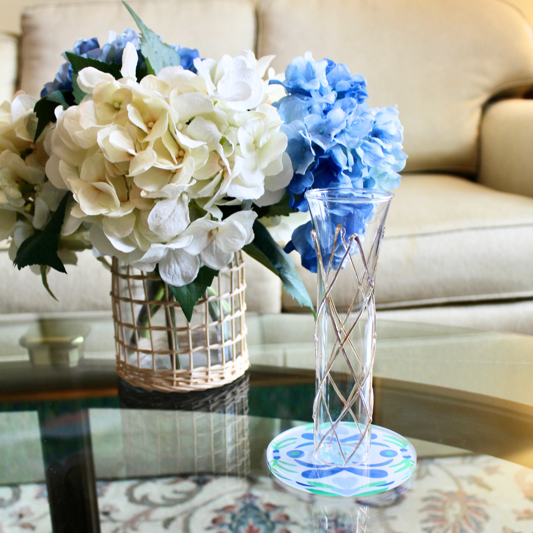 Jeanne Player Fine Art - Wholesale Coasters - Nantucket Coasters Set of 4, Coastal Blue and Green Coasters5