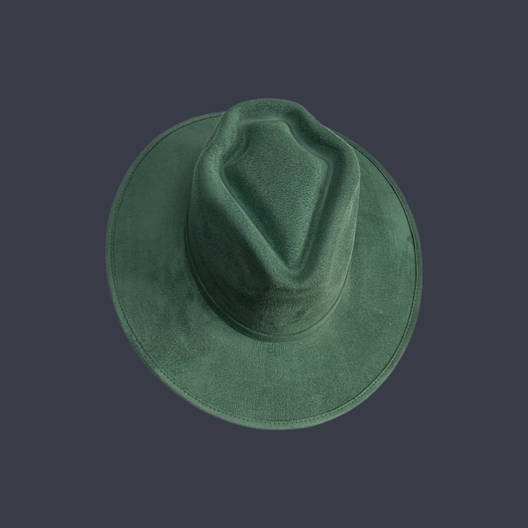 Nati Natash - Vendita all'ingrosso Fedora - Unisex - Cappello stile freccia con tesa piatta in suede vegano20