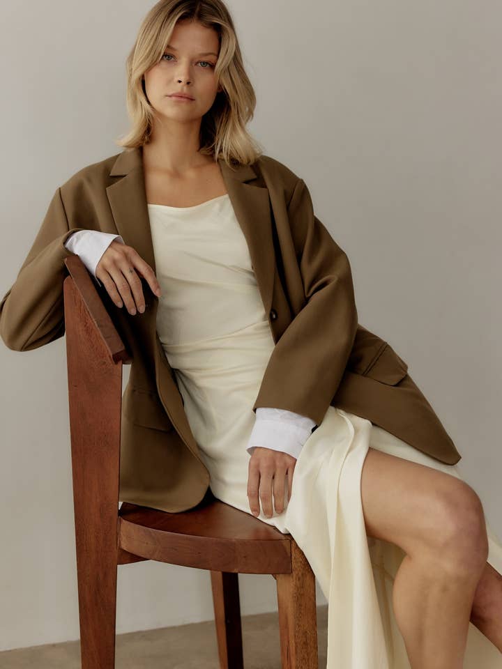 MOD REF - Vendita all'ingrosso Blazer - Donna - Giacca The Sally | Blazer oversize a strati1