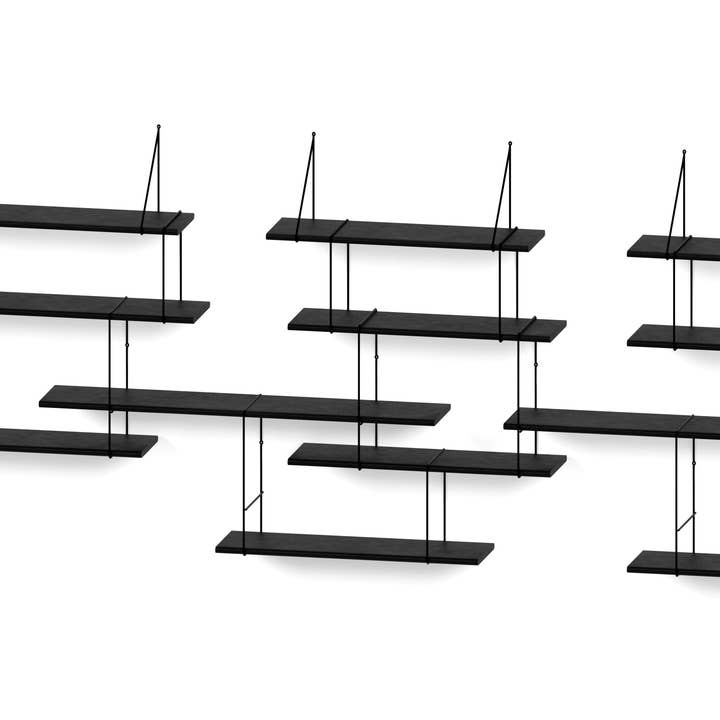 Länk trio SVART för wholesale av Studio Hausen