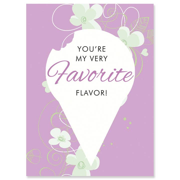 DAZZLE FLAVOR BIRTHDAY GREETING CARD 4.5 x 6.25" for wholesale by Calypso Cards LLC