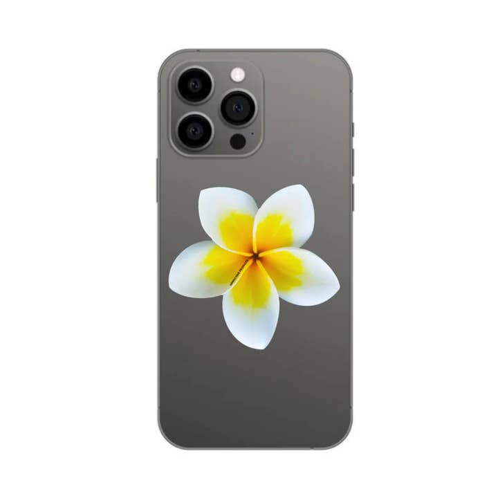 HAWAII KINE PRODUCTS LLC ā wholesale Phone grip ā PLUMERIA FLOWER PHONE GRIP0