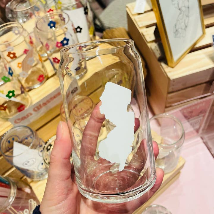 Wren and Rose - Wholesale Drinking Glass/Cup - New Jersey Can Glass2