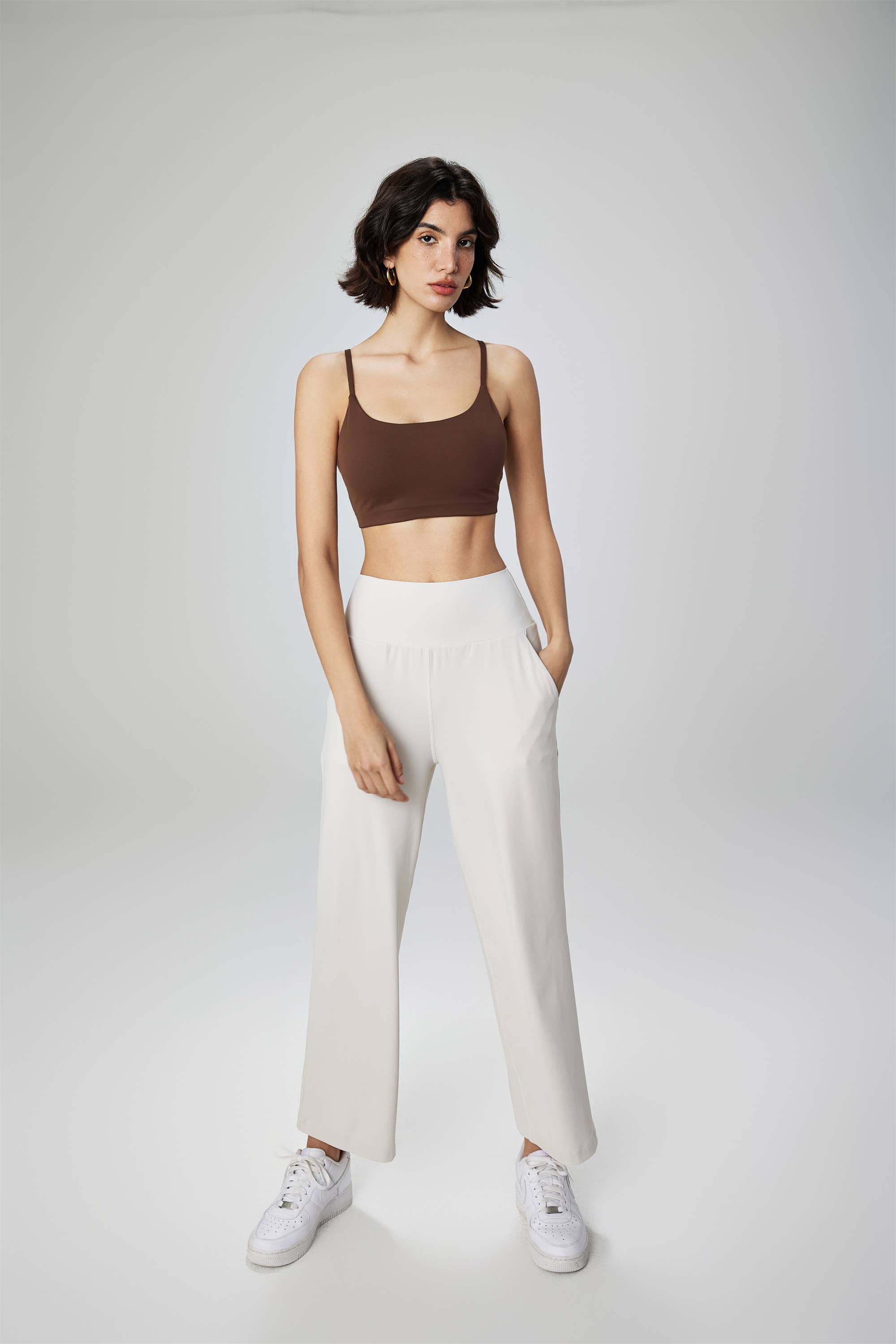 91thelabel - Vente Pantalon de sport – femme - Pantalon de yoga Kali Classic à jambes larges13